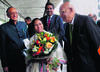 Mamta with Swaraj