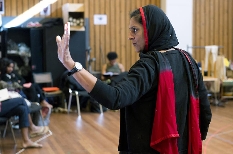Meera Syal (Zehrunisa Husain). Photo by Richard Hubert Smith. 1