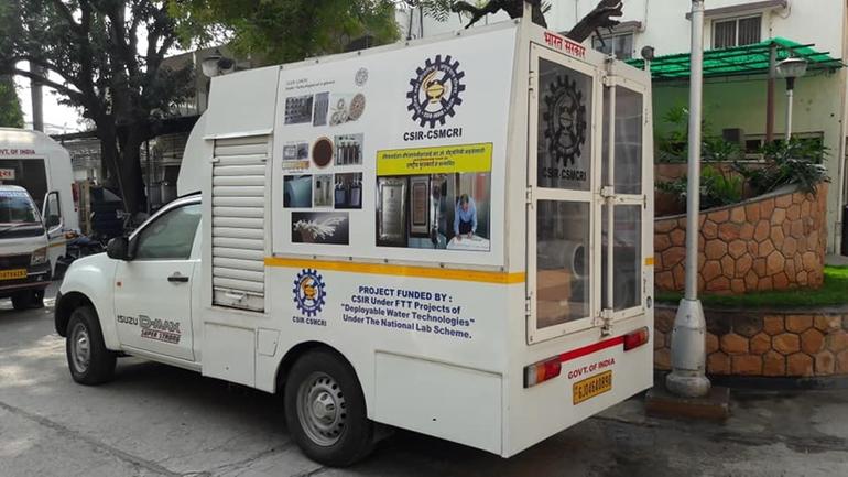 Mobile Water Purification-Desalination Van