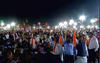 Modi-Airport Torchlight