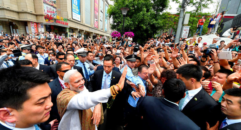 modi at china3