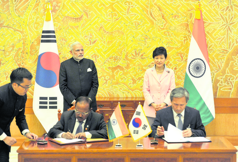 Modi at Korea 1
