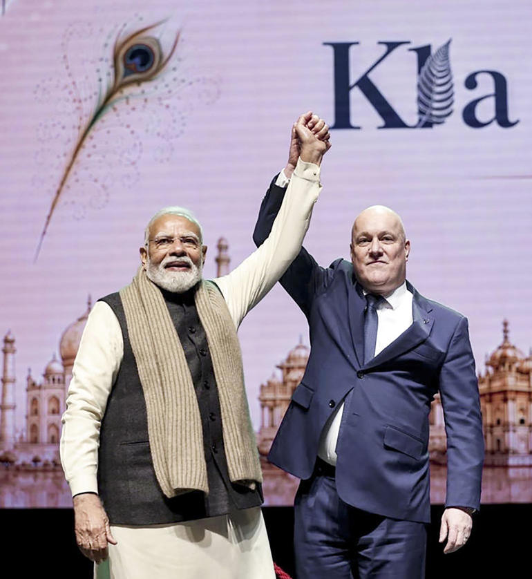 Modi in New Zealand 1