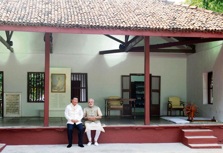 Modi Jinping gujarat 4