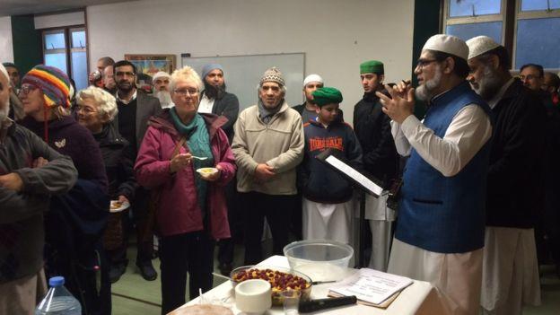 Mosque tea party