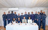 Mr C. B. Patel, Chairman, ABPL, (seated), with the discussion panel and the RAF team.