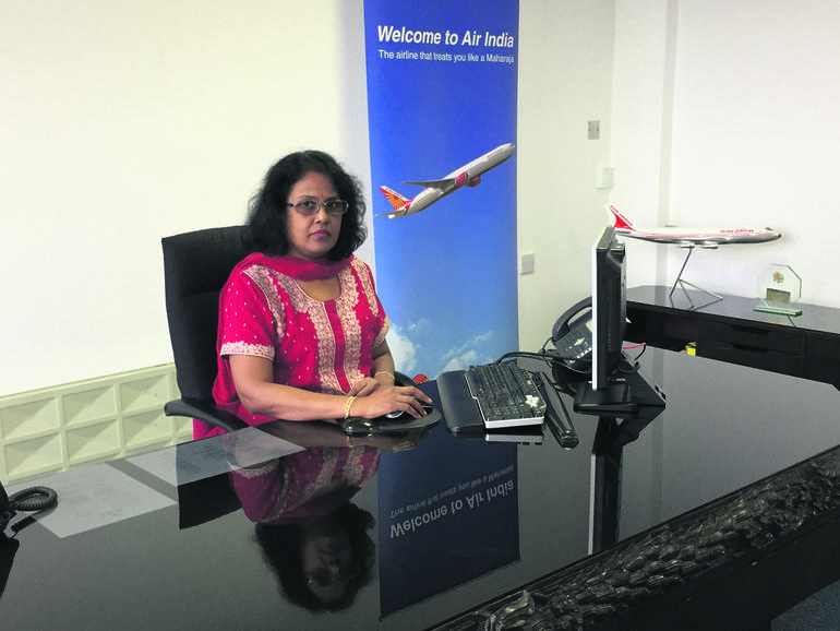 Mrs Tara Naidu, Regional Manager, AirIndia, UK