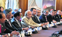 Narendra Modi- Business Meeting- London