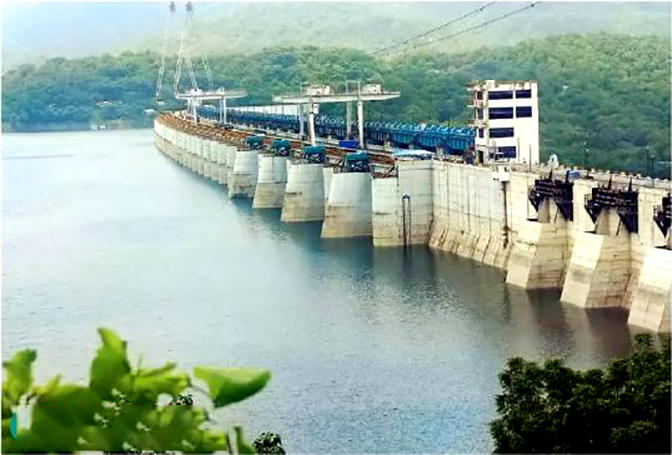 Narmada Dam level crosses 135 meters for the first time in the season