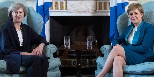 Nicola Sturgeon-Theresa May-1