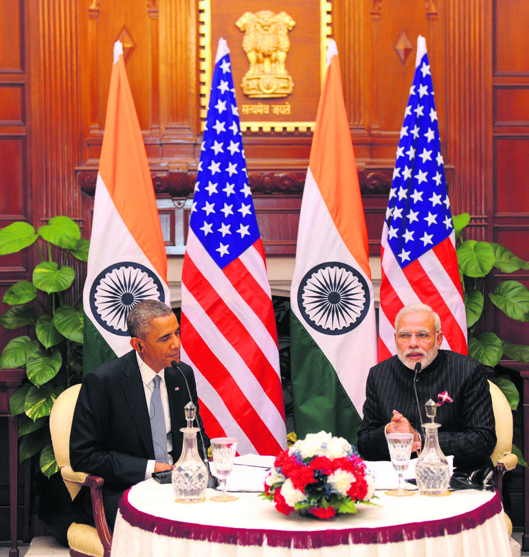 Obama with Modi 6 Obama with Modi 6
