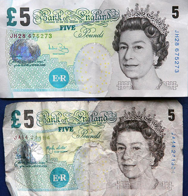 Old Fivers-£5 Notes copy