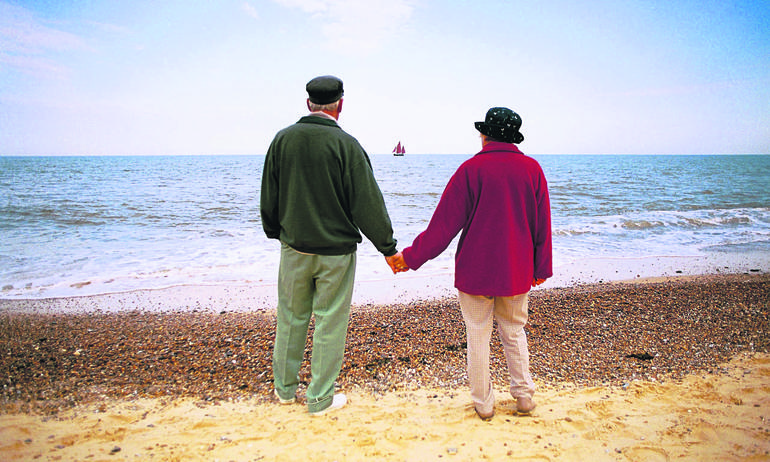 Retired age couple-2