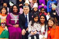 Sadiq Khan at Willesden Temple