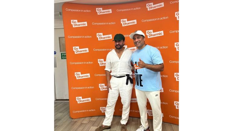 Saif Ali Khan Joins Go Dharmic Charity Cricket Day