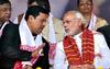 Sarbananda Sonowal with Modi