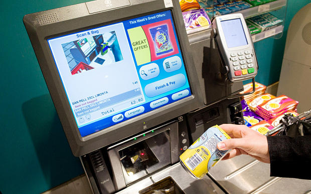 Self-scan tills