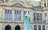 South Africa university removes statue of Britain's Queen Victoria, green paint