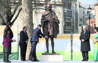 Statue of Mahatma Gandhi Parliament Square Statue of Mahatma Gandhi Parliament Square