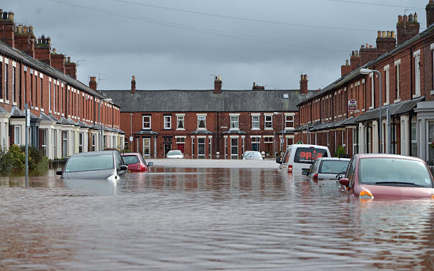 Storm Desmond- UK-Carlisle