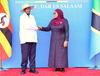 Tanzania President Samia Suluhu Hassan and Uganda President Yoweri Museveni - File Photo