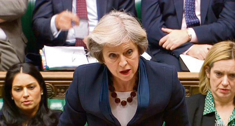 Theresa May copy