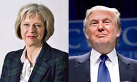 Theresa May- Donald Trump copy Theresa May- Donald Trump copy