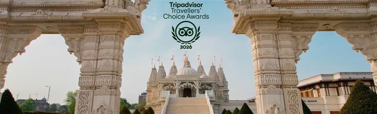 Tripadvisor Award to Neasden Temple