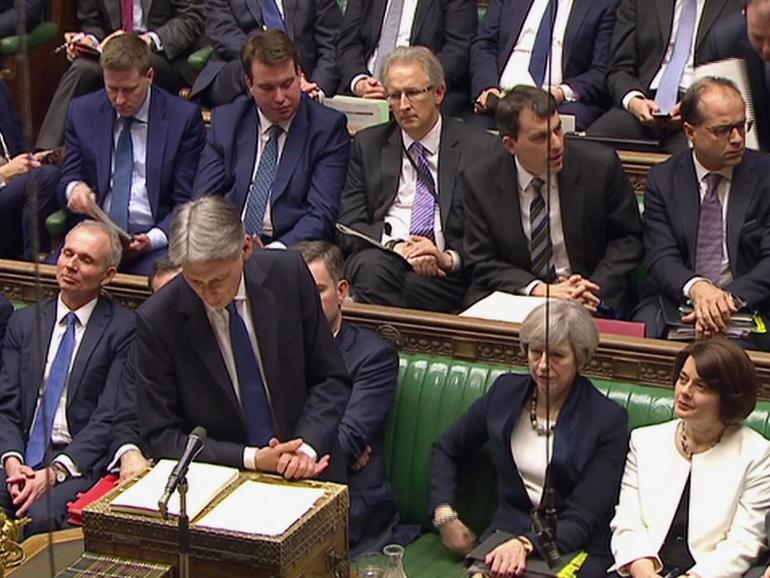 Uk Budget- hammond-commons