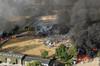 UK-- Essex inferno after massive explosion