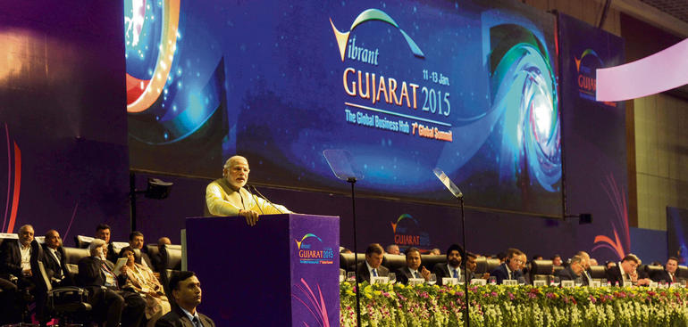 Vibrant Gujarat 2 front page