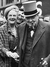 winston churchil with wife