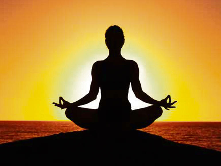 Yoga day logo
